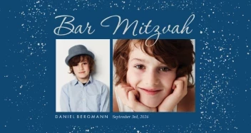 Duo Photo Bar Mitzvah