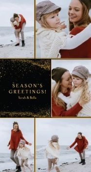 Classic Glitter Swoosh