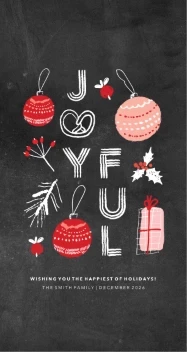 Joyful Chalkboard