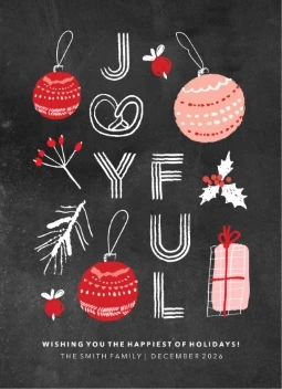 Joyful Chalkboard
