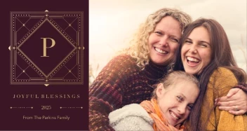 Gold Vintage Monogram