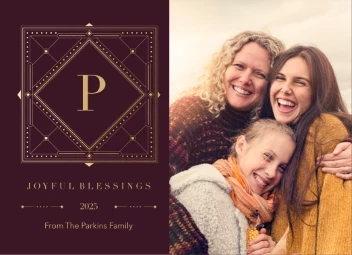 Gold Vintage Monogram