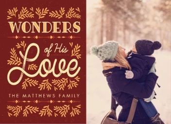 Wonders of His Love Floral