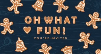 Cookie Letters Invite