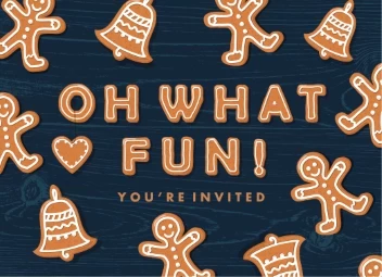 Cookie Letters Invite