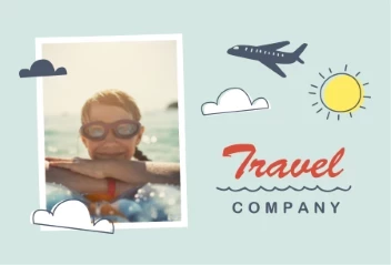 Playful Illustration Travel