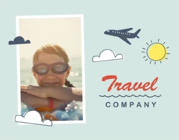 Playful Illustration Travel