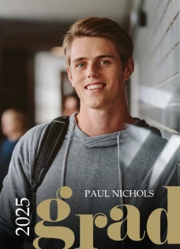 Serif Overlay Grad Announcement