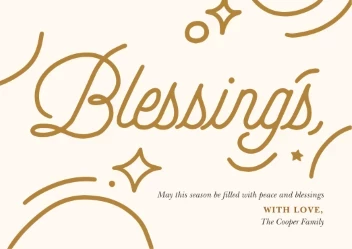 Blessings Script