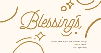 Blessings Script