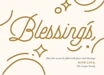 Blessings Script