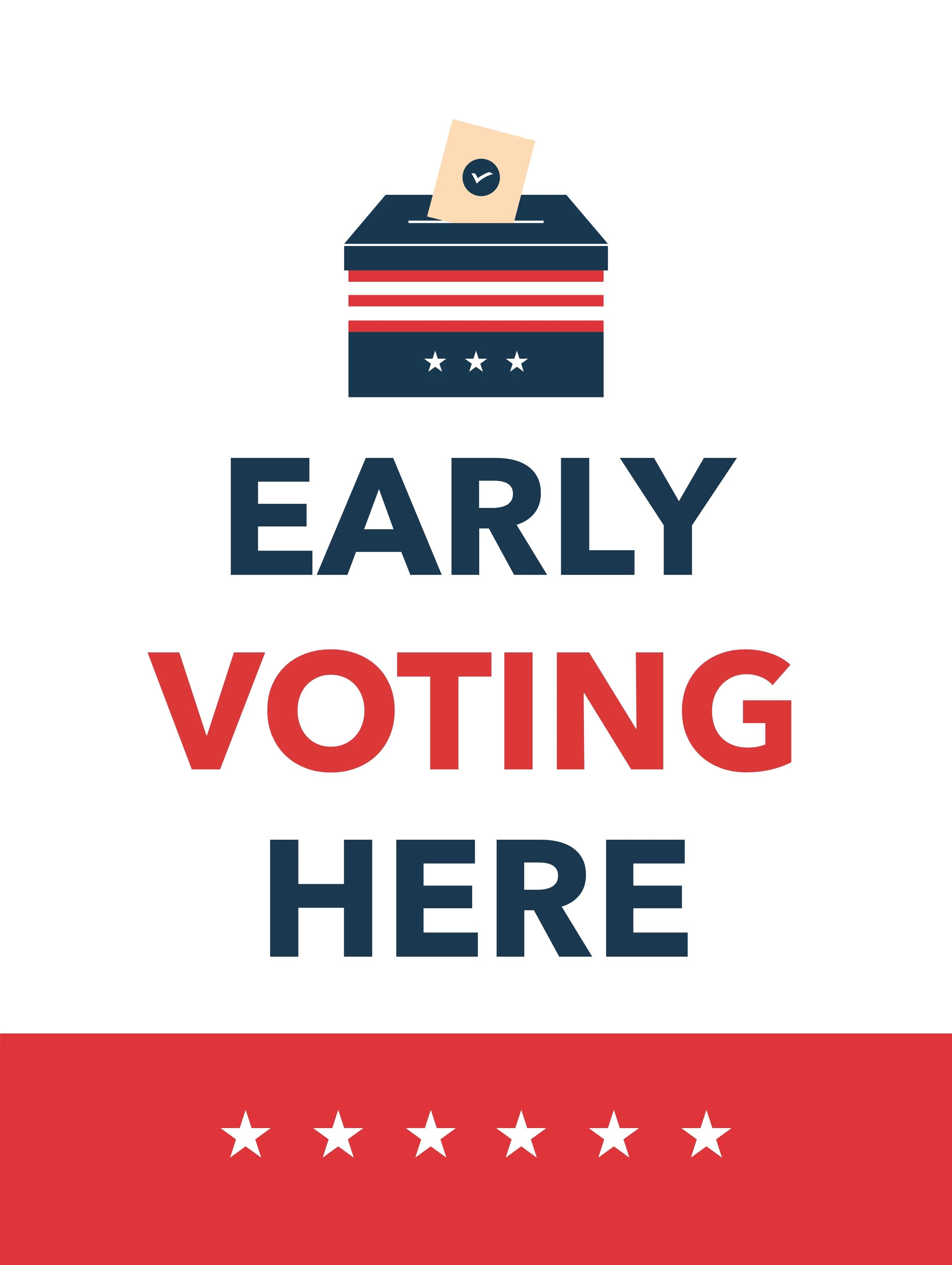 Early Voting Here