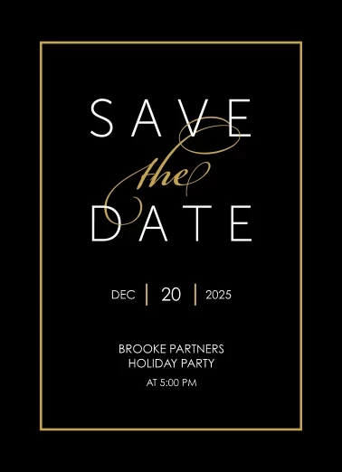 Simple Elegance Invitation