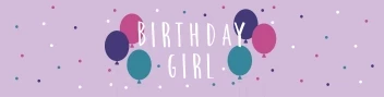 Balloon And Dots Girl