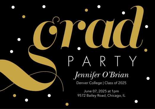 Grad Party Script