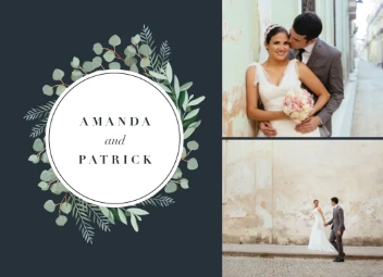 Circle Foliage Wedding