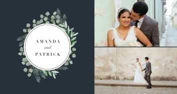 Circle Foliage Wedding