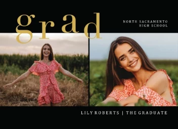 Wavy Grad Announcement