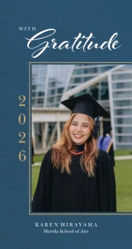 Script Gratitude Graduate