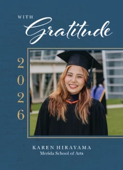 Script Gratitude Graduate