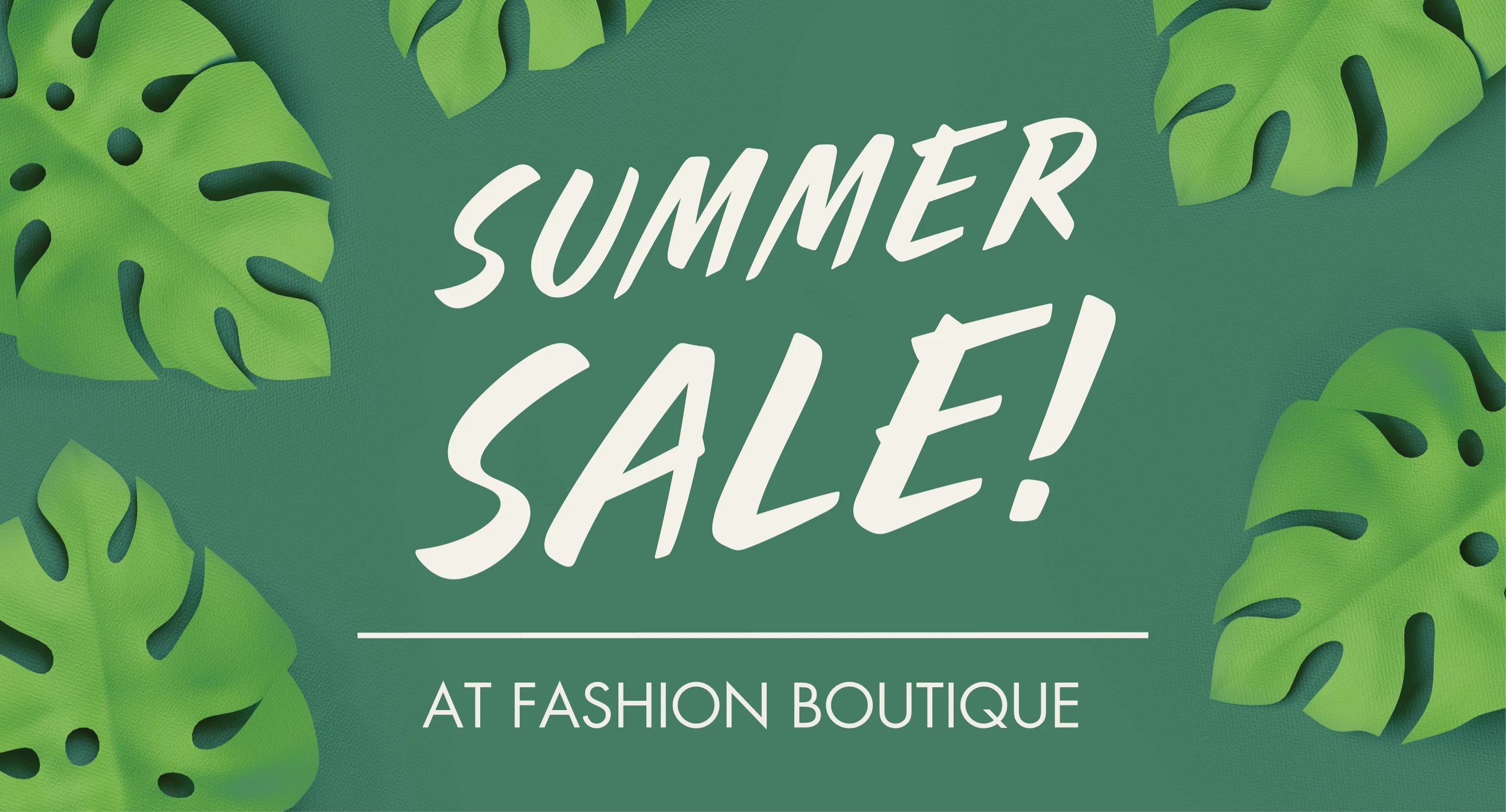 Summer sale