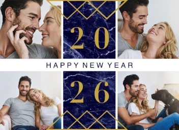 Triangle Sparkle New Year