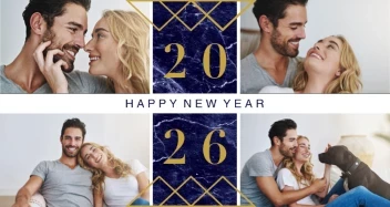 Triangle Sparkle New Year