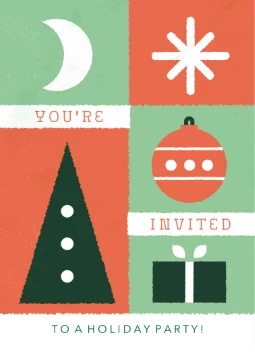 Geometric Holiday Icons