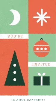 Geometric Holiday Icons