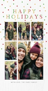 Simple Confetti Holidays