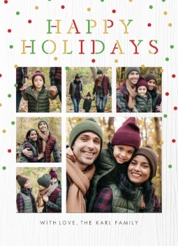 Simple Confetti Holidays