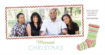 Holiday Stocking Illustration