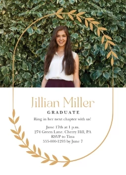 Plant Arch Graduation Party