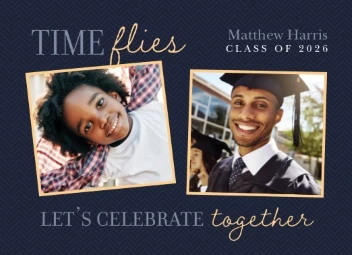 Time Flies Invitation