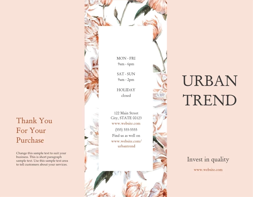 Floral Pastel Boutique