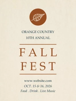 Doodle Leaves Fall Fest