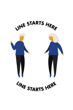 Line Starts Here People