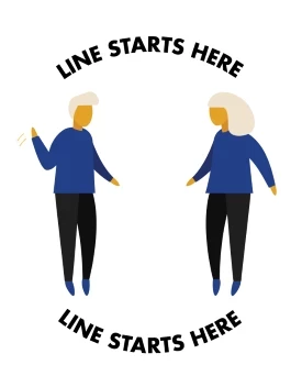 Line Starts Here People