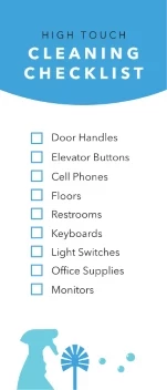 Cleaning Checklist Scrub