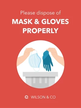 Gloves and Masks Disposal