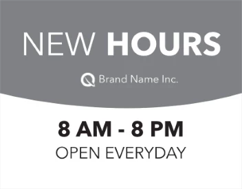 New Hours
