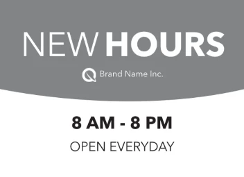 New Hours