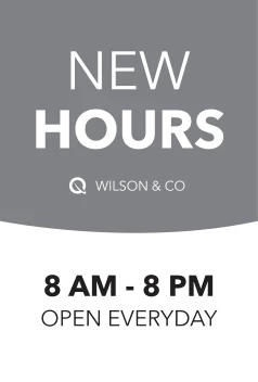 New Hours