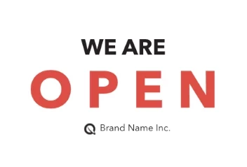 We Are Open