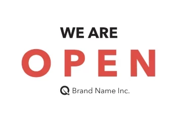 We Are Open