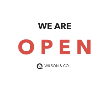 We Are Open