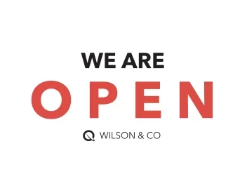 We Are Open