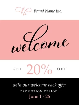 Classy Welcome Retail