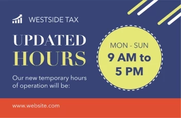 New Hours Megaphone
