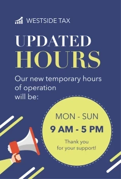 New Hours Megaphone